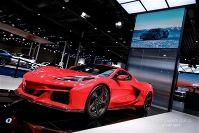 La Exposición Internacional de Importaciones de China (CIIE) Corvette E-Ray/S...