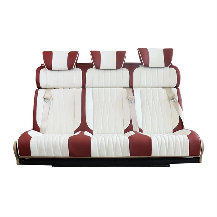 Sofá triple plegable con asientos para vehículos recreativos