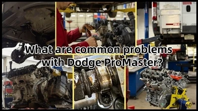 ¿Cuáles son los problemas comunes con Dodge ProMaster?