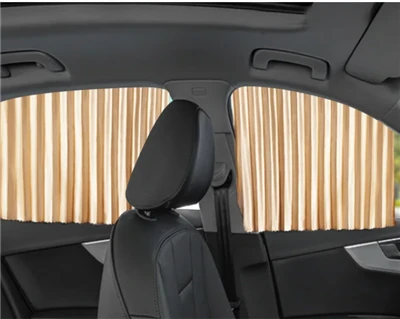 ¿Se pueden utilizar cortinas para automóviles?